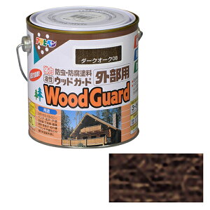 ◆アサヒペン 油性ウッドガード外部用 0.7L ダークオーク08