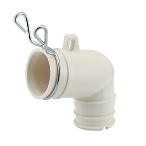 ◆カクダイ 洗濯機排水トラップ用エルボ 437-203