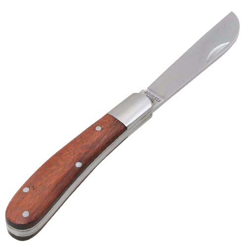 花 記念日 商店 小枝切りに最適なナイフです 藤原産業 ガーデンナイフ 千吉 SGKN-1