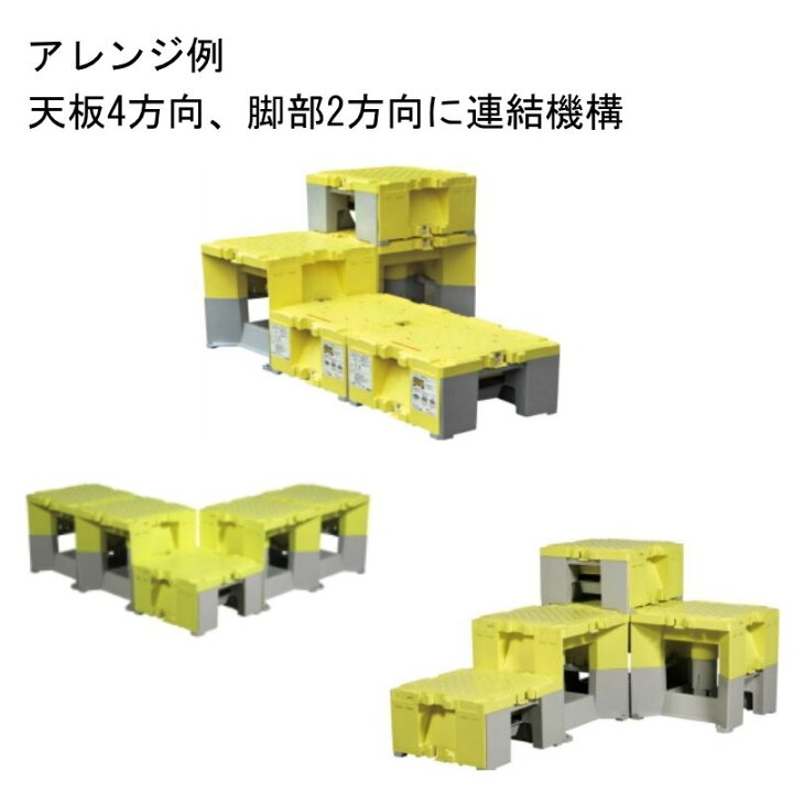楽天市場】アルインコ ステップキューブ SC50 樹脂製 作業台・踏み台 