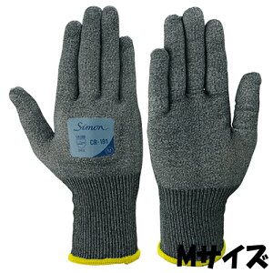 シモン 手袋 CR-191 シモングローブ サイズ:M HPPE・ナイロン 5双入り
