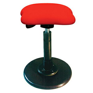 ルネセイコウ ツイストスツールラフレシアkモーション TWS-240 レッド (フットレスト無し) 座面高:540〜780mm