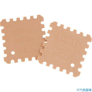 ■elcometer プラスチック製ウェットフィルム膜厚計 (500枚入) B1541(1071223)
