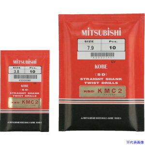 ■三菱K KSD コバルトステンレス加工用 ストレートハイスドリル 5mm KSDD0500(1105124)×10