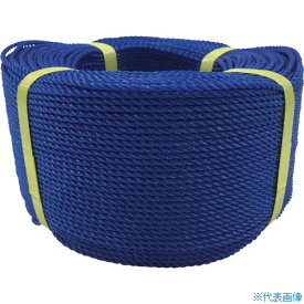■ユタカメイク ロープ PEロープ巻物 3φ×200m ブルー PE72(1137059)