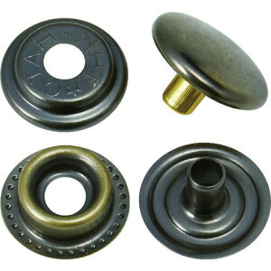 ��TRUSCO �n�g���{�^�� ���j�b�P�����b�L 15mm 10�g���� PTHB15BKNM(1145023)