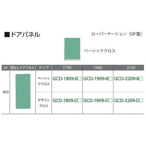 ��NAIKI ���Ȃ��h�A�p�l�� �x�[�V�b�N GCD2209B(1180718)[�����ʓr�����ς�][�@�l����][�O����]