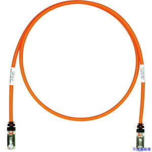 ��PANDUIT CAT6A/CAT6 �V�[���h�p�b�`�R�[�h 7m �I�����W SPT6X7MOR STP6X7MOR(1280445)×10[�����ʓr�����ς�][�@�l����][���[�J�[���]