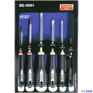 ��BAHCO �O���b�v�h���C�o�[ �G���S�h���C�o�[�Z�b�g �n��}�O�l�b�g���� 6�{�Z�b�g BE9881(1287044)