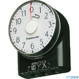 ■Panasonic ダイヤルタイマー 11時間形 コンセント直結式 ブラック WH3101BP(1445257)