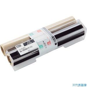 ■MAX ビーポップ CPM−200用インクリボン(詰替用)SL−TR201Tクロ 50m巻 SLTR201T(1465325)