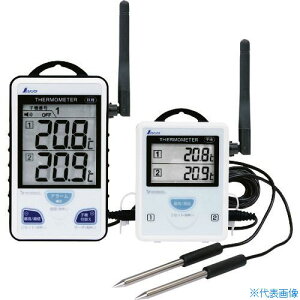 ■シンワ ワイヤレス温度計 A 最高・最低 隔測式ツインプローブ 外部アンテナ型 73441(1477620)