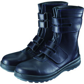 ■シモン 安全靴 マジック式 8538黒 25.0cm 8538N25.0(1525069)