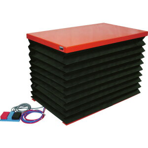 ��TRUSCO �e�[�u�����t�g100kg �d��B�˂��� DC12V�o�b�e���[��p �֕��t 520×850 HDLW1058RJD1(1605471)[�@�l����][������]
