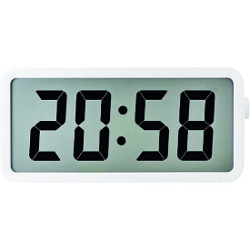 ■キングジム 電波掛時計 ザラ-ジ タイマ-クロック DTC001W(1606448)