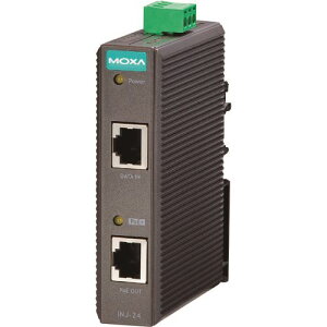 MOXA MKrbg IEEE802.3af/at PoE+ CWFN^ Chxf INJ24T(1684987)[ʓrς][@l][fO]