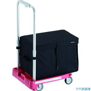 ■TRUSCO 樹脂台車 カルティオミニ weego 省音車輪 ピンク THB付 WP2GPTHB(1948180)