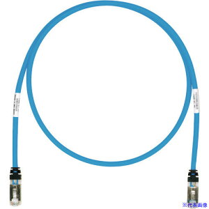 ��PANDUIT CAT6A/CAT6 �V�[���h�p�b�`�R�[�h 9m �� STP6X9MBU STP6X9MBU(1950398)×10[�����ʓr�����ς�][�@�l����][���[�J�[���]