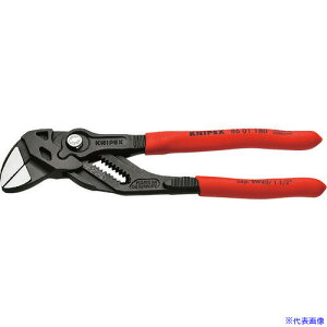 ��KNIPEX �v���C���[�����` ���ׂ�~�ߕt�v���X�`�b�N�n���h�� 180mm 8601180(1955264)