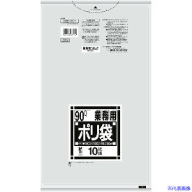 ■サニパック バイオマスプラ10%配合ゴミ袋90L透明0.05mm L93V(1990200)