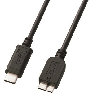 ��SANWA USB3.1Gen2TypeC�|microB�P�[�u�� KU31CMCB10(2005609)[�����ʓr�����ς�][�@�l����][�f�O���]