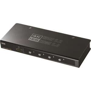 ��SANWA 4K�EHDR�EHDCP2.2�Ή�HDMI�ؑ֊�(4���́E1�o��) SWHDR41H(2033966)[�@�l����][�O������]