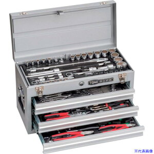��TONE �����p�H��Z�b�g �c�[���Z�b�g(�V���o�[) �Ԍ�508×���s232×����302mm �����p9.5mm�A12.7mm TSXT95021SV(2304602)[�@�l����][�O������]