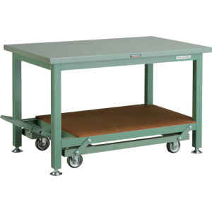 TRUSCO d׏dƑړ(3000kg)TWC^ 1200X750XH740 {^Cv O[F STWC1200(2406101)[@l][]