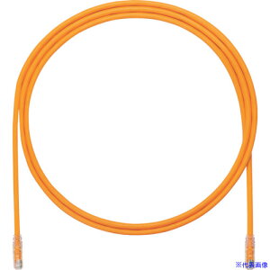 ��PANDUIT �J�e�S��6A UTP�p�b�`�R�[�h 24AWG�P�� �P�[�u���a:��6.4mm 4m �I�����W UTP6AX4MOR UTP6AX4MOR(2494078)×10[�����ʓr�����ς�][�@�l����][�f�O���]