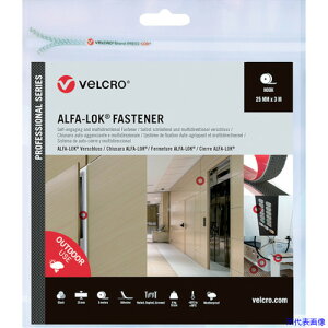 Velcro VELCROmmRnnALFA-LOKmmRnnt@Xi[ 25mm×3m  VELPS20022(2503673)