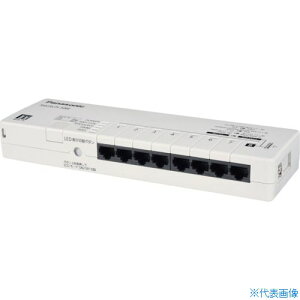 ■Panasonic PN210808 デスクサイドスイッチングハブSwitch-S8E VYPN210808(2510921)