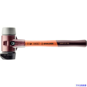��HALDER SIMPLEX �v���X�`�b�N�n���}�[ ���S�n�E�W���O�A�ؐ��n���h�� �a(60)mm (�����^�C�v)�S��������(��)�ETPE�~�f�B�A��(�O���[) 3023.260(2522562)