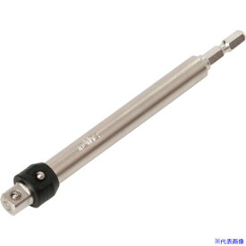 ■TONE 電動ドリル用クイックリリースソケットアダプター 差込角9.5mm 全長150mm 2BAQ12L150(2542399)