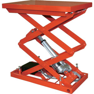 ��TRUSCO �e�[�u�����t�g 70kg �{���^�C�v �d��B�˂��� 100V 520×850mm HDLW0758RT12(2568780)[�@�l����][������]