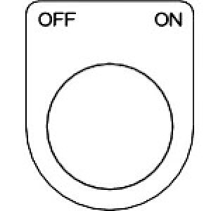 TRUSCO XCb` OFF ON  22.5(5) P22435P(2575147)