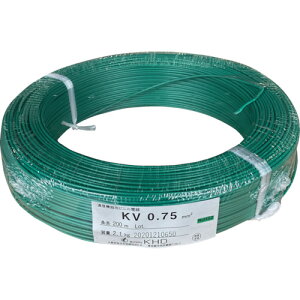 ��KHD KV0.75 �� 200m KV0.75SQ10200M(2580648)[�����ʓr�����ς�][�@�l����][���[�J�[���]