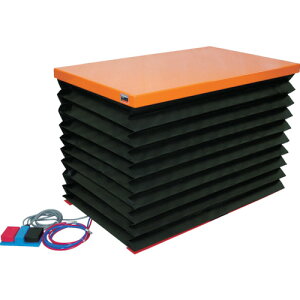 TRUSCO e[utg 1000kg dB˂ 100V 750X1200mm ֕t HDLL100712VJ12(2638902)[@l][]