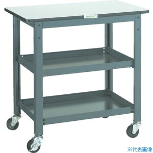 ��TRUSCO WHT�^��Ƒ�⏕�e�[�u�����S�� 600X600XH740 WHT6060(3012816)[�@�l����][������]