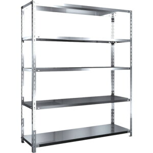 ��TRUSCO �X�e�����X�I SUS304���y�ʒI 1500XD450XH1800 �V�n5�i SU36545(3018164)[�@�l�E���Ə�����][������]