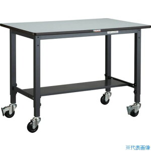 ��TRUSCO �y�׏d��Ƒ䍂�����ߎ�(100kg)AWM�^ 1200X750XH806�`1016 ��100�L���X�^�[�t �_�[�N�O���[�F AWMR1275C100(3031861)[�@�l����][������]