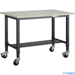 ��TRUSCO �y�׏d��Ƒ䍂�����ߎ�(100kg)AWM�^ 1200X750XH806�`1016 ��100�L���X�^�[�t �_�[�N�O���[�F AWMS1275C100(3031896)[�@�l����][������]