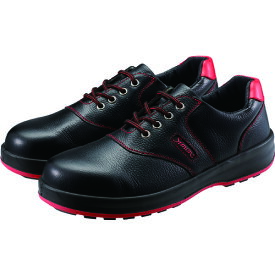 ■シモン 安全靴 短靴 SL11-R黒/赤 28.0cm SL11R28.0(3255620)