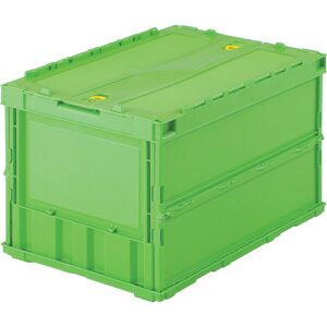 ��TRUSCO �I���R�� ���^�܂肽���݃R���e�i 50L ���b�N�t�^�t �O���[�� �� TRC50B(GN)(3449297)