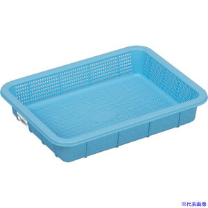 ■TONBO アシスト抗菌角ざる浅3ブルー 03077(3512084)