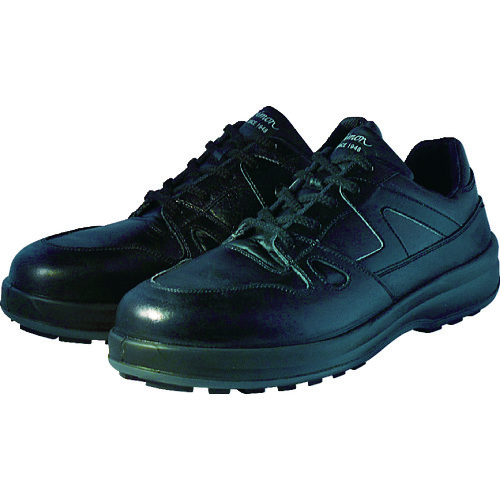 ■シモン 安全靴 短靴 8611黒 24.5cm 8611BK24.5(3513912)