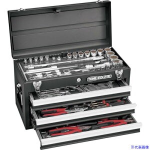 ��TONE �����p�H��Z�b�g �c�[���Z�b�g(�}�b�g�u���b�N) �Ԍ�508×���s232×����302mm TSXT95022BK(3524348)[�@�l����][�O������]