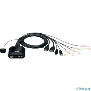 ��ATEN �P�[�u��KVM�X�C�b�`/2�|�[�g/USBHDMI/4K�Ή� CS22H(3648649)[�����ʓr�����ς�][�@�l����][�f�O���]