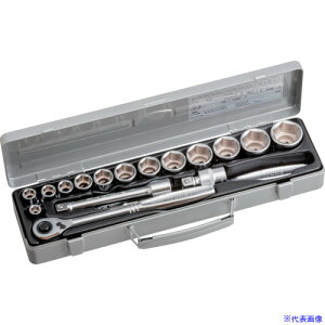 ��TONE �\�P�b�g�����`�Z�b�g �����p12.7mm 17pcs 6�p(10mm�`) 760MS(3697142)