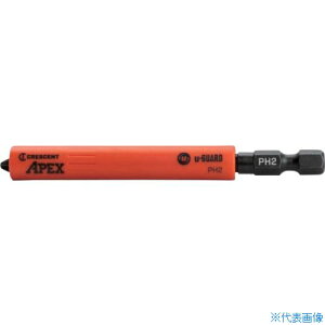 ��APEX TOOL U-GUARD ���S�X���[�u�t���h���C�o�[�r�b�g PH2 2�{�p�b�N �}�O�l�b�g�d�l CAUMB3BPH2(3698155)