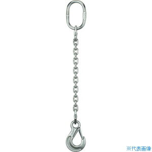 ■象印 SUS製チェーンスリング1本吊りスリングフックタイプ 0.4t 1AWIHSWI5(3770699)